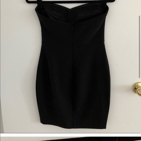 Strapless Halstead Likely Dress in Black. - Picture 4 of 4